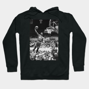 BASKETBALLART -JORDAN BLACK WHITE 17 Hoodie